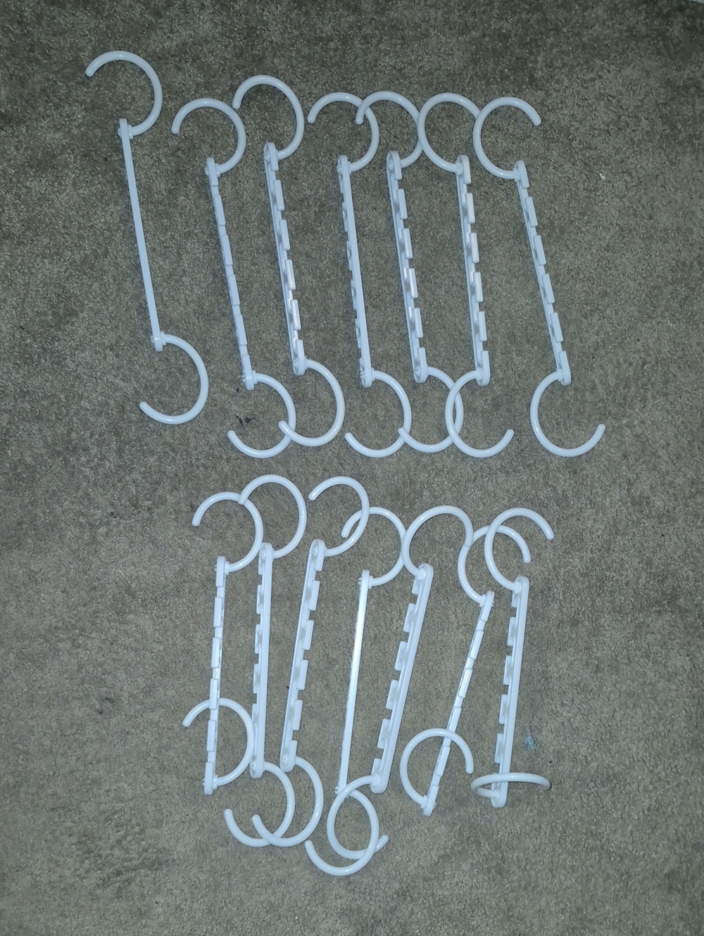 White Multi-Hook Wall Hanger Set - Brand
